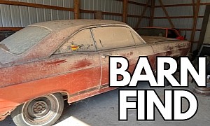 1966 Ford Fairlane GTA Found in a Barn Has an Original Surprise Under the Hood