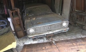 1966 Ford Falcon Wagon Sees Daylight After 45 Years, It's an Unrestored Survivor