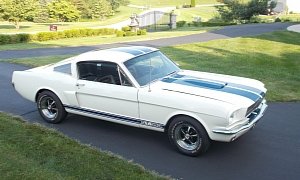 1966 Ford Mustang GT350 Clone Goes to Auction, Driven Just 1,000 Miles After Restoration