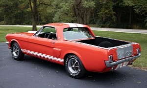 1966 Ford Mustang Pickup Conversion Takes Iconic Pony Car and Turns It Into a Workhorse