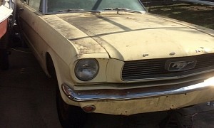 1966 Ford Mustang Sitting for Many Years Hides Something Unexpected Inside