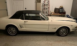 1966 Ford Mustang Sitting for Years Abandoned the Original Six-Cylinder, Now Sports a V8