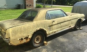 1966 Ford Mustang Wakes From a Very Long Sleep, Good Luck Decrypting Key Details