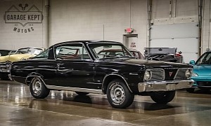 1966 Plymouth Barracuda Fastback Valiantly Prepares to Face the Original 'Stang