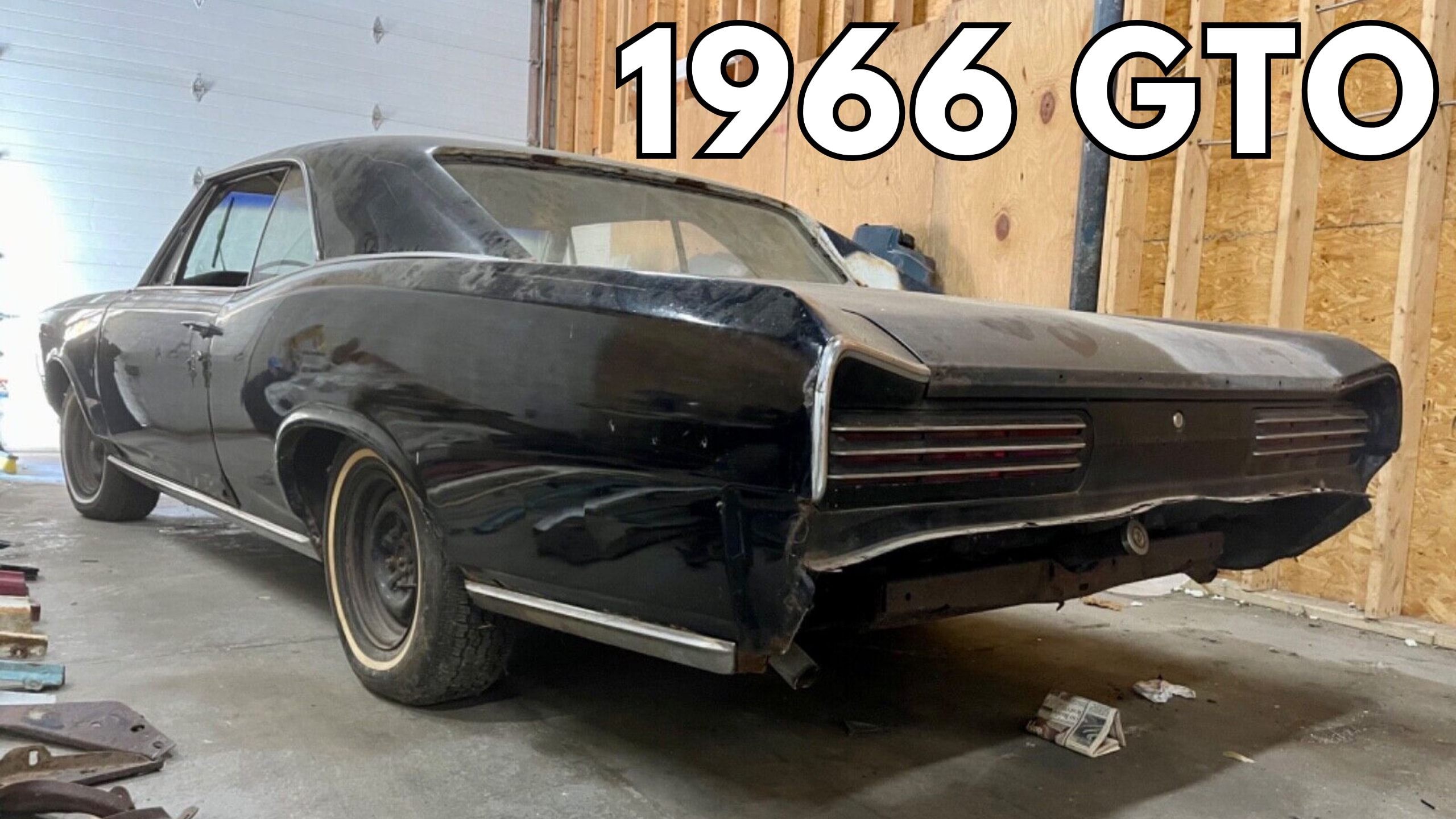 1966 Pontiac GTO Emerges From a Garage With a Gigantic NOS Parts Collection