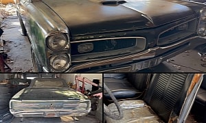 1966 Pontiac GTO Stashed Away for Decades Emerges With Bad News Under the Hood