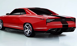 1967 Chevelle Gets Modern Redesign, Looks Like a Dodge Challenger Rival