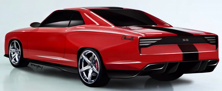 1967 Chevelle Gets Modern Redesign, Looks Like a Dodge Challenger Rival