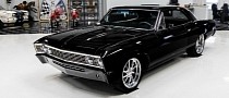 1967 Chevelle SS "Sickness" Restomod With 650 HP Is a Jet Black Incurable V8 Addiction