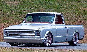 1967 Chevrolet C10 Fleetside With BMW M5 Seats Is the Ultimate Metal Low Rider