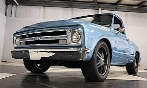 1967 Chevrolet C10 Gets Massaged Into a Simple and Mean-Looking Truck