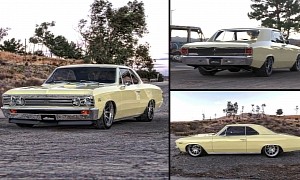 1967 Chevrolet Chevelle SS Flaunts Digital Restomod Greatness Ahead of Real Build