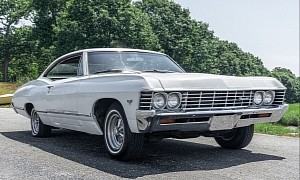 1967 Chevrolet Impala Barn Find Flexes License Plates Screwed Into the Floors