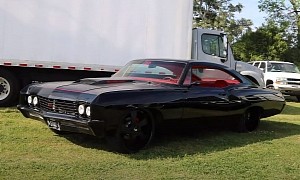 1967 Chevrolet Impala Restomod Is All Black, Goes by the Name of "Dracula"