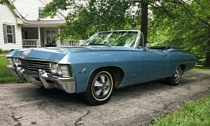 1967 Chevrolet Impala SS Is a Perfect 10 With Low Documented Miles, Original V8