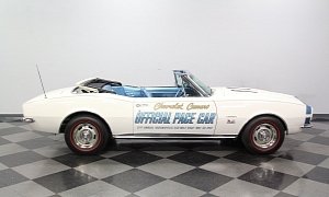 1967 Chevy Camaro Indy 500 Pace Car Comes With an L78 Surprise Under the Hood