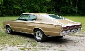 1967 Dodge Charger Is a Gold on Gold Gem, Needs a New Home