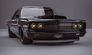1967 Dodge Coronet Fastback Takes the Charger's Lunch Money in Retro Rendering