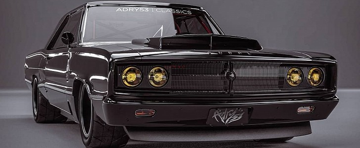1967 Dodge Coronet Fastback Takes the Charger's Lunch Money in Retro  Rendering - autoevolution