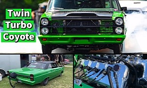 1967 Ford Fairlane With 2,500-HP Coyote V8 Is a 7-Second, Road-Legal Monster