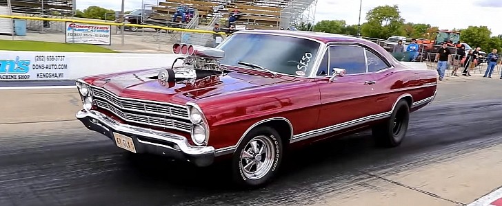 1967 Ford Galaxie 500 dragster
