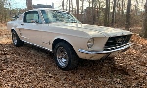 1967 Ford Mustang Barn Find Flexes a Working V8 After Too Many Years in Storage