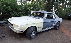1967 Ford Mustang Body Swap for 2016 Mustang GT Looks Spot On