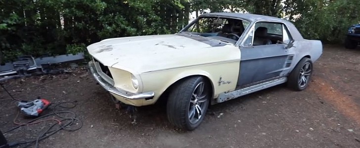 1967 Ford Mustang Body Swap for 2016 Mustang GT