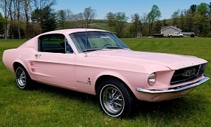 1967 Ford Mustang Is So Pink It'll Give You Chores, Ask You When You're Going to Marry It