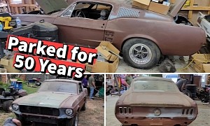 1967 Ford Mustang Parked 50 Years Ago Is a One-of-One Gem Awaiting Restoration