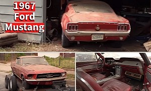 1967 Ford Mustang Parked for 40 Years Emerges in Surprisingly Good Condition