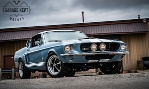 1967 Ford Shelby GT350 Looks Fittingly Original but It's a 408CI Restomod Monster