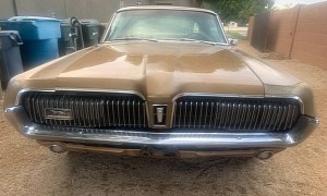 1967 Mercury Cougar XR-7 Parked Two Decades Ago Is Back With the Original V8, Little Rust