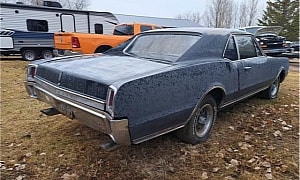 1967 Oldsmobile Cutlass Supreme Emerges From a Junkyard Almost Ready for the Road