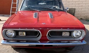 1967 Plymouth Barracuda Sitting for Years Comes Back With Just One Mission in Mind