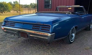1967 Pontiac GTO Convertible Was Parked in a Barn When the Roof Collapsed, Quite a Fighter