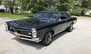 1967 Pontiac GTO Is the Fathom Blue of the Muscle Car Past