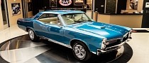 1967 Pontiac GTO Looks Impeccable in Tyrol Blue, 455 Stroker V8 Makes 500 HP