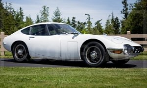 1967 Toyota 2000GT Going to Pebble Beach 2014 Auction