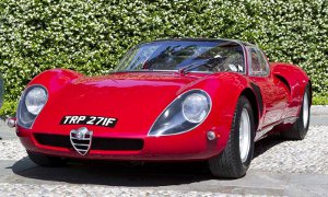 1968 Alfa Romeo 33 Stradale Takes Villa d'Este Trofeo
