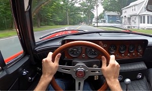 1968 Bizzarrini 5300 GT Strada POV Test Drive Includes Chevy V8 Soundtrack