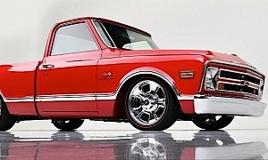 1968 Chevrolet C10 Is a Red Sign That Old Pickups Can Still Turn Heads