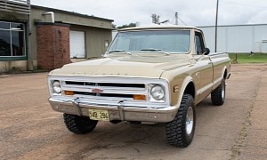 1968 Chevrolet C20 Longhorn 4x4 With Vortec LS V8 Engine Swap Oozes Curb Appeal