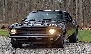 1968 Chevrolet Camaro Is So Wonderfully Black It Makes You Ignore the Rest of the Monster