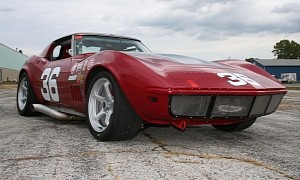 1968 Chevrolet Corvette 383 Race Car Looks Like Old-School Driving Fun