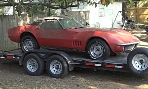 This 1968 Chevrolet Corvette Barn Find Was Hidden for 40+ Years After a Police Chase