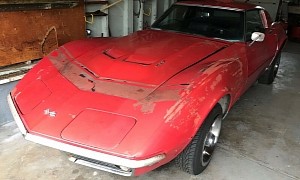 1968 Chevy Corvette Has Original Tri-Power, Needs TLC After 40 Years of Idling