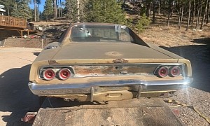 1968 Dodge Charger Almost Turned Into a Trash Can, Thank Heaven It’s Still Alive