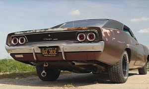 1968 Dodge Charger Import Has "Patina" and Actual Bullet Holes