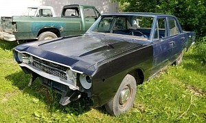 1968 Dodge Dart Lost Its Steering Wheel, Got Some Ford Mustang Hood Scoops